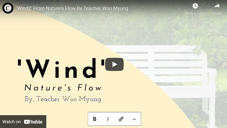 ‘Wind2’ From Nature’s Flow By Teacher Woo Myung